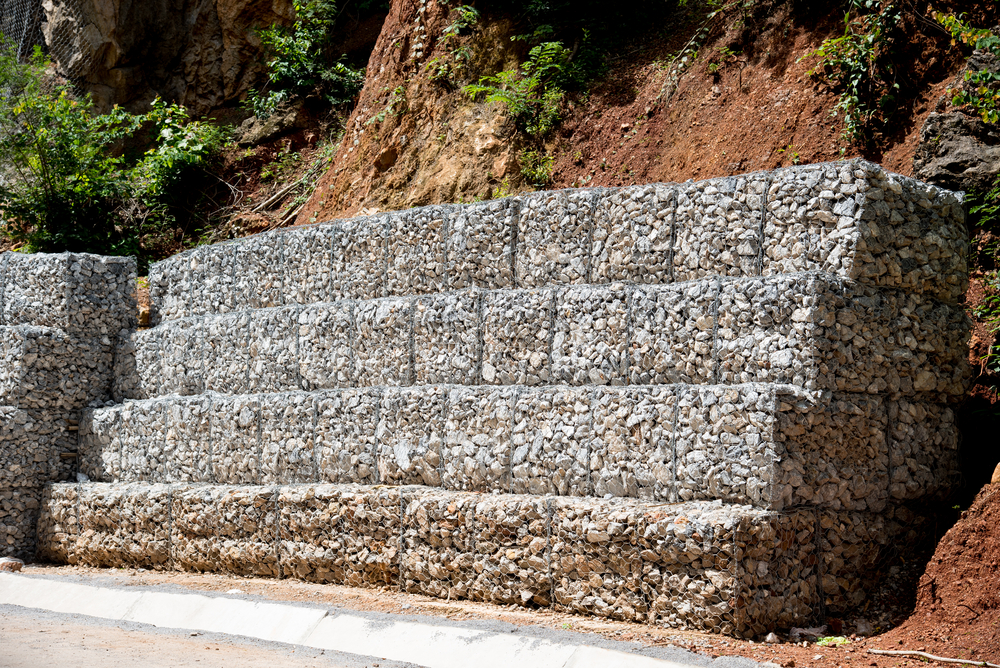 Gabion Basket V Concrete Blocks Blockwalls - Gabion Retaining Wall Cost Uk